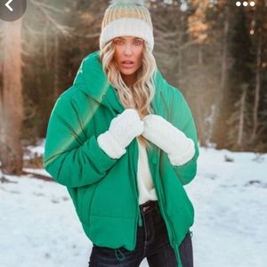 Stay Awhile puffer coat from Vici